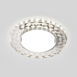 Встраиваемый точечный светильник с LED подсветкой 3037 GX53