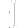 Подвесной светильник Freya FR5399PL-L4BS