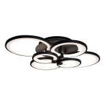 Потолочная светодиодная люстра iLedex Ring A001/6 BK Потолочная светодиодная люстра iLedex Ring A001/6 BK