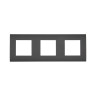 Рамка LK Studio 3-постовая (черный бархат) LK45 854308-1