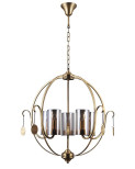 Подвесная люстра Lumien Hall Илис 3303/5H-AB-SNGD-CGC