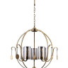 Подвесная люстра Lumien Hall Илис 3303/5H-AB-SNGD-CGC
