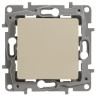 Выключатель одноклавишный Legrand Etika IP44 слоновая кость 672300