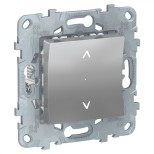 Выключатель для жалюзи Schneider Electric Unica New алюминий