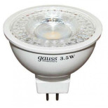 16524 Лампа Gauss LED Elementary MR16 GU5.3 3.5W 4100K 1/10/100