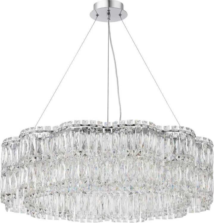 Люстра подвесная хрустальная 2174/09/12P Stilfort, серия Admire