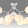 Потолочная люстра Crystal Lux Medea PL9 White