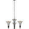 Подвесная люстра Lumien Hall Ивес 4017/3P-BK-GD
