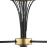 Подвесная люстра Lumien Hall Ивес 4017/3P-BK-GD