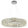 4927/85L L-VISION ODL24 599 хром/металл/хрусталь Люстра LED 85W 4000K 5074Лм PANTA