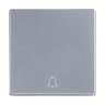 Кнопка звонка Werkel WL06-04-01 серебристая 4690389099823