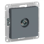 Розетка TV Schneider Electric Atlas Design оконечная, грифель