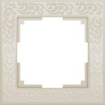 Рамка Werkel Flock на 1 пост слоновая кость WL05-Frame-01-ivory 4690389046902