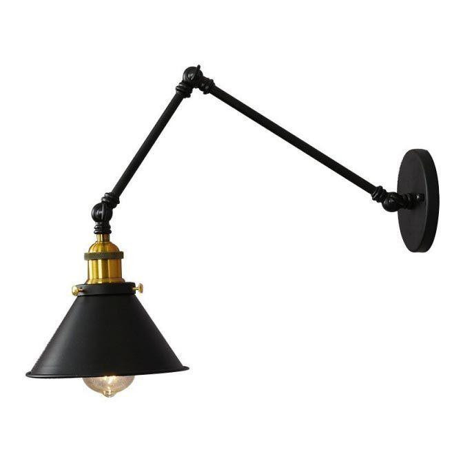 Бра Lumina Deco Gubi LDW B005-2 BK Бра Lumina Deco Gubi LDW B005-2 BK