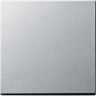 Лицевая панель Gira System 55 выключателя одноклавишного алюминий 029626