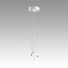 7752/L SN 093 Подвесное крепление для светильника QUANTUM LED металл/белый 1,5м QUANTUM