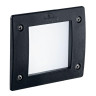 Уличный светодиодный светильник Ideal Lux Leti PT1 Square Nero 096582 Уличный светодиодный светильник Ideal Lux Leti PT1 Square Nero 096582