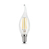 104801107 Лампа Gauss LED Filament Свеча на ветру E14 7W 550lm 2700К 1/10/50