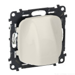 Вывод кабеля Legrand Valena Allure слоновая кость 753034+755056