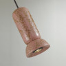 5054/1C PENDANT ODL24 451 черный/розовый/коричн./металл/керамика Подвес GU10 LED 4W KERAMA