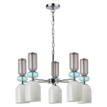 5235/5 MODERNI LN23 101 хром Люстра E27 5*40W 220V GILLIAN