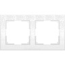 Рамка Werkel Flock на 2 поста слоновая кость WL05-Frame-02-ivory 4690389046919