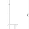 Торшер Arte Lamp Combo A4055PN-1BK
