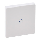 Лицевая панель Legrand Valena Life для одноклавишных выключателей с подсветкой, белая 755100