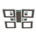 Потолочная светодиодная люстра Reluce 20536-0.3-4+1S CR Потолочная светодиодная люстра Reluce 20536-0.3-4+1S CR