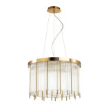 4788/7 HALL ODL21 663 золото/металл/стекло Люстра E14 7*40W YORK