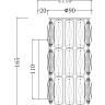 Настенный светильник (бра) Maytoni DIA008WL-1CH