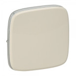 Лицевая панель Legrand Valena Allure для одноклавишных выключателей, слоновая кость 755006