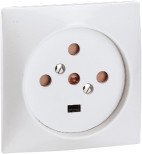 Розетка Legrand 20A 3К+Н+З, слоновая кость