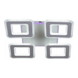 Потолочная светодиодная люстра Reluce 20536-0.3-4+1S WT Потолочная светодиодная люстра Reluce 20536-0.3-4+1S WT