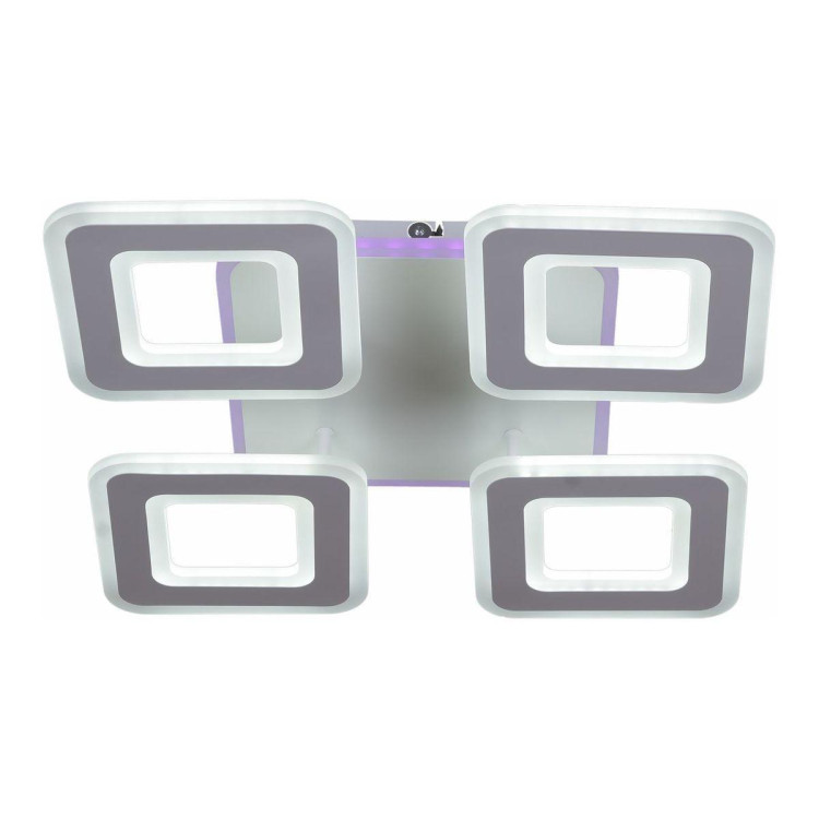 Потолочная светодиодная люстра Reluce 20536-0.3-4+1S WT Потолочная светодиодная люстра Reluce 20536-0.3-4+1S WT