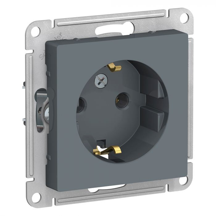Розетка силовая Schneider Electric Atlas Design грифель