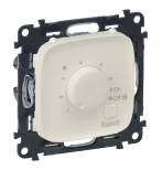 Терморегулятор Legrand Valena Allure для теплых полов с датчиком, слоновая кость 752034+755326