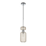 Подвесной светильник Escada Gloss 1141/1S Chrome/Beige Подвесной светильник Escada Gloss 1141/1S Chrome/Beige
