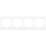 Рамка Werkel Flock на 4 поста белая WL05-Frame-04-white 4690389046735