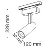 Трековый светильник Technical TR019-2-10W3K-B