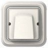 Вывод кабеля Legrand Plexo IP55 с зажимом для кабеля, белый 069888