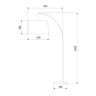 Торшер TK Lighting 5075 Hang