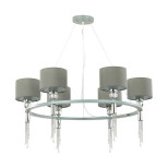 4515/6 NEOCLASSI LN20 66 хром, серый Люстра E27 6*60W 220V SANTIAGO