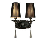 Бра Lumina Deco Fabione LDW 1200-2W BK Бра Lumina Deco Fabione LDW 1200-2W BK