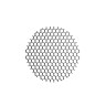 Антибликовая решетка Denkirs Net DK1500-BK