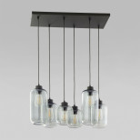 Подвесная люстра TK Lighting 1027 Marco Graphite