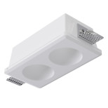 A9286PL-2WH Светильник потолочный гипсовый INVISIBLE для MR16 150x80x50мм