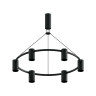Корпус подвесной люстры Ambrella light DIY Spot SBK черный песок C9022
