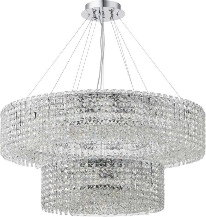 Люстра подвесная хрустальная 2179/09/26P Stilfort, серия Delone