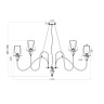 Люстра Maytoni Florero MOD078PL-12CH
